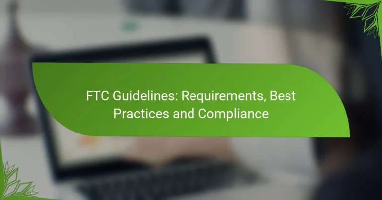 Directrices de la FTC: Requisitos, Mejores Prácticas y Cumplimiento